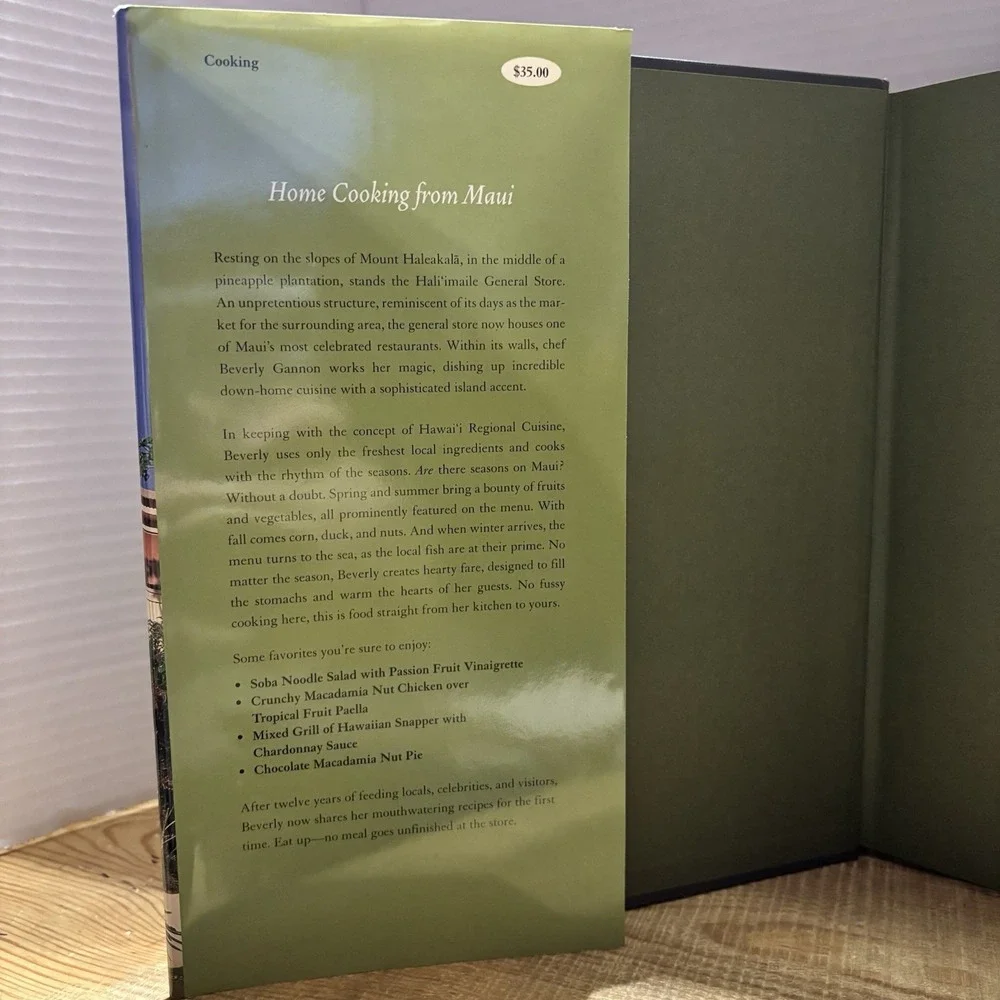 SIGNED Hali'imaile General Store Cookbook: Cooking from Maui - hardcover
